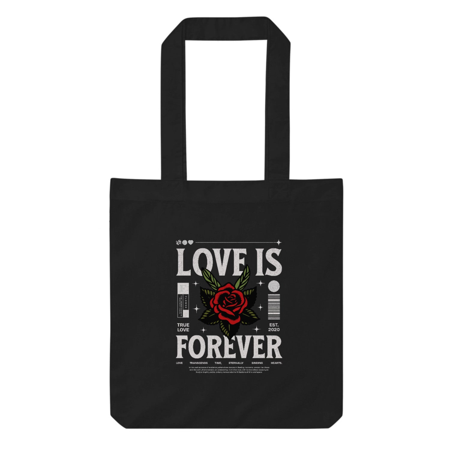 Tote Bag Noir Minimaliste