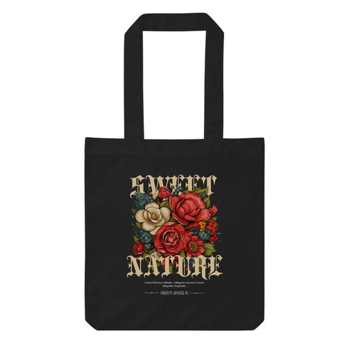 Tote Bag Noir – Design Artistique