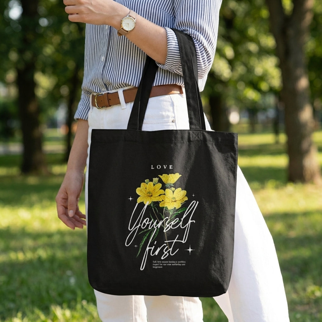 Tote Bag Noir – Usage Quotidien